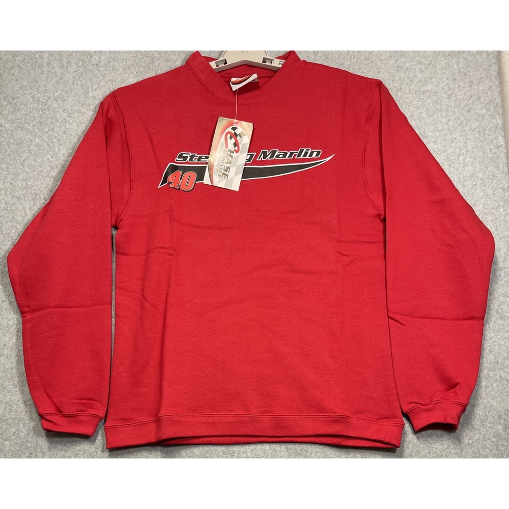 STERLING MARLIN #40 NASCAR CHASE AUTHENTICS SWEATSHIRT SIZE SMALL (RACING)